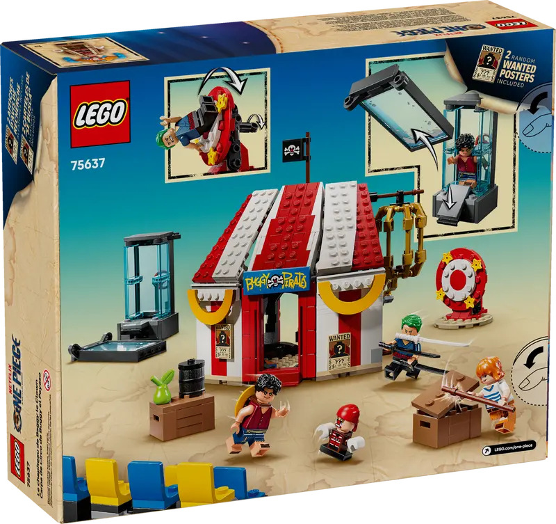 LEGO 75637 ONE PIECE - LA TENDA DEL CIRCO DI BAGY IL CLOWN DATA DI USCITA 31/08/2025