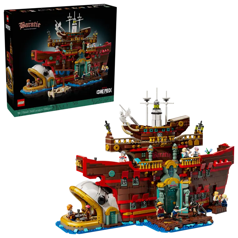 LEGO 75640 ONE PIECE - BARATIE, IL RISTORANTE GALLEGGIANTE DATA DI USCITA 31/08/2025