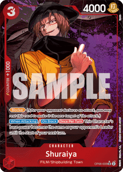 Shuraiya OP06 - 009 V2 [OP06] [Inglese] Alternate Art