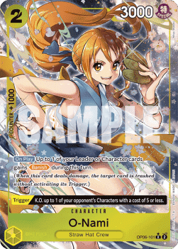 O - Nami OP06 - 101 V2 [OP06] [Inglese] Alternate Art