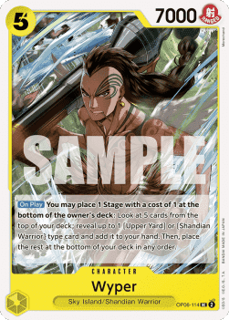 Wyper OP06 - 114 [OP06] [Inglese] Uncommon