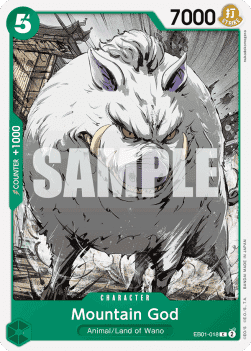 Mountain God EB01 - 018 [EB01] [Inglese] Common