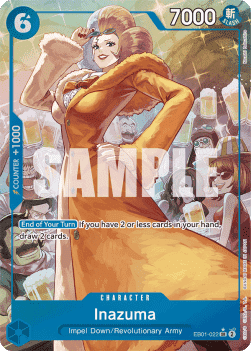 Inazuma EB01 - 022 V2 [EB01] [Inglese] Alternate Art