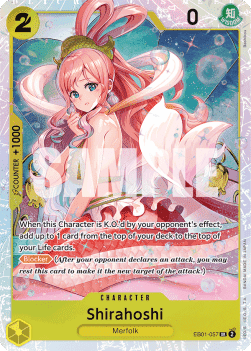 Shirahoshi EB01 - 057 V1 [EB01] [Inglese] Super Rare