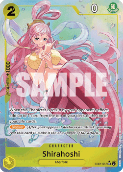 Shirahoshi EB01 - 057 V2 [EB01] [Inglese] Alternate Art