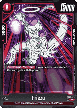 Frieza FB02 - 023 Fusion World [FB02] [Inglese] Rare