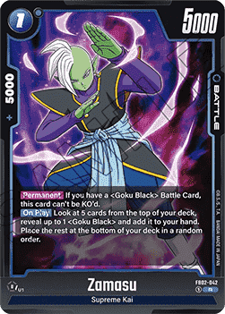 Zamasu FB02 - 042 Fusion World [FB02] [Inglese] Rare