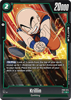 Krillin FB02 - 074 Fusion World [FB02] [Inglese] Rare