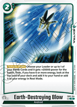 Earth - Destroying Blow FB02 - 104 Fusion World [FB02] [Inglese] Rare