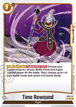 Time Rewound FB02 - 137 Fusion World [FB02] [Inglese] Rare