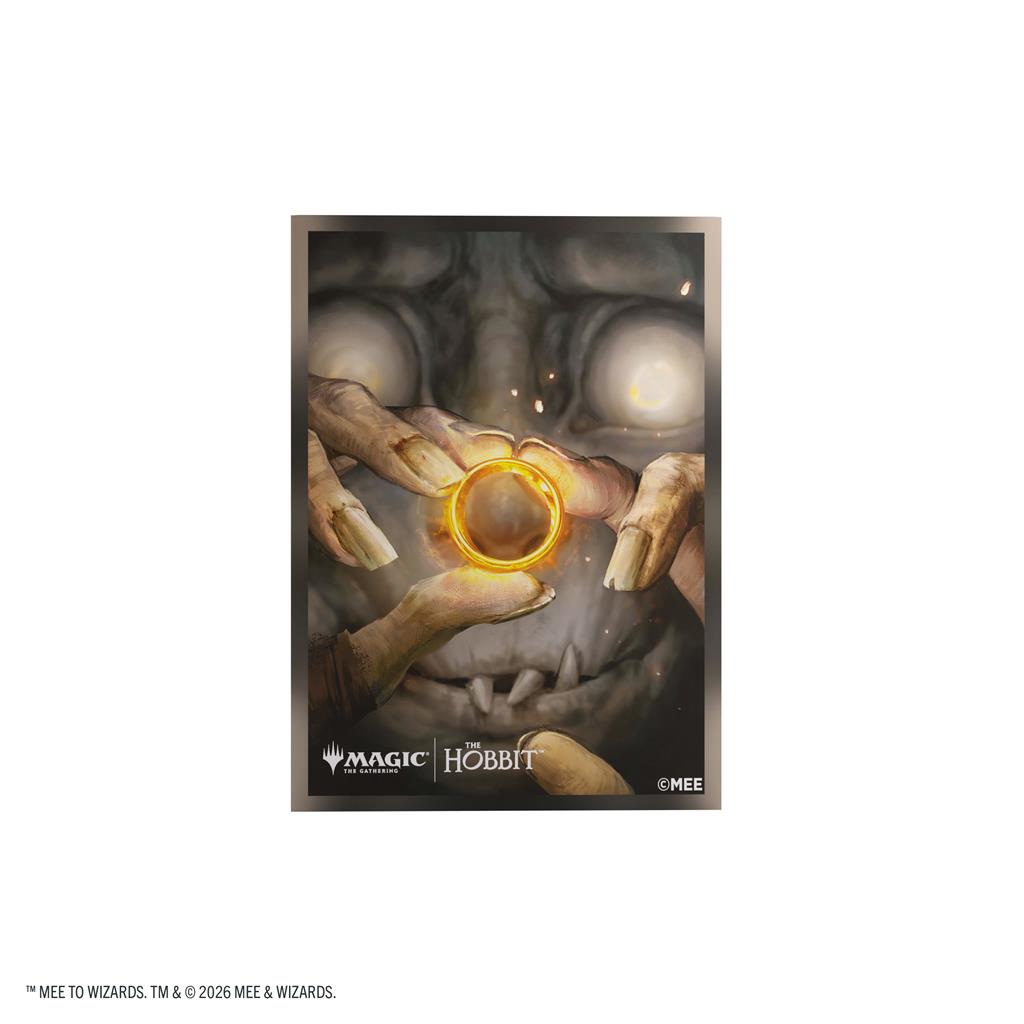 Magic: The Gathering The Hobbit HOB Premium Art Sleeves My Precious 105 Bustine Protettive MTG