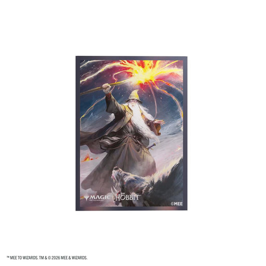 Gamegenic MTG HOB Premium Art Sleeves - Gandalf Shadow's Foe | Magic: The Gathering The Hobbit ENG