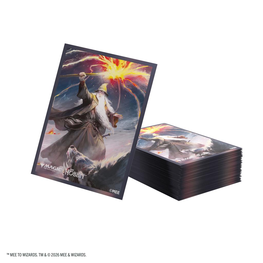 Gamegenic MTG HOB Premium Art Sleeves - Gandalf Shadow's Foe | Magic: The Gathering The Hobbit ENG