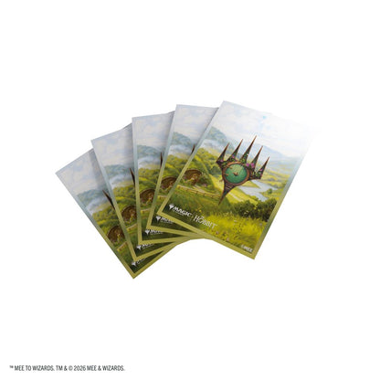 Magic: The Gathering The Hobbit HOB Premium Art Sleeves The Shire 105 Bustine Protettive MTG
