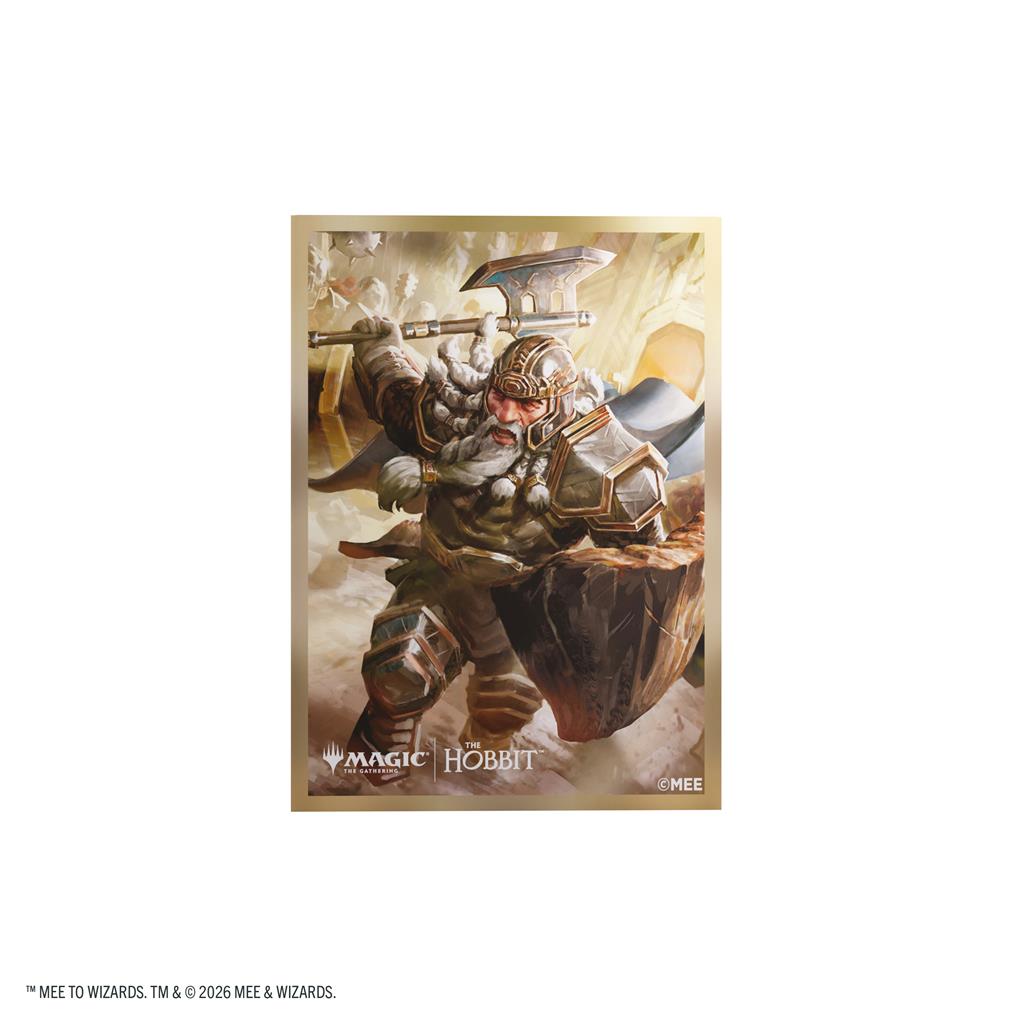 Gamegenic - Magic The Gathering Premium Art Sleeves - Thorin | 105 Bustine Protettive MTG
