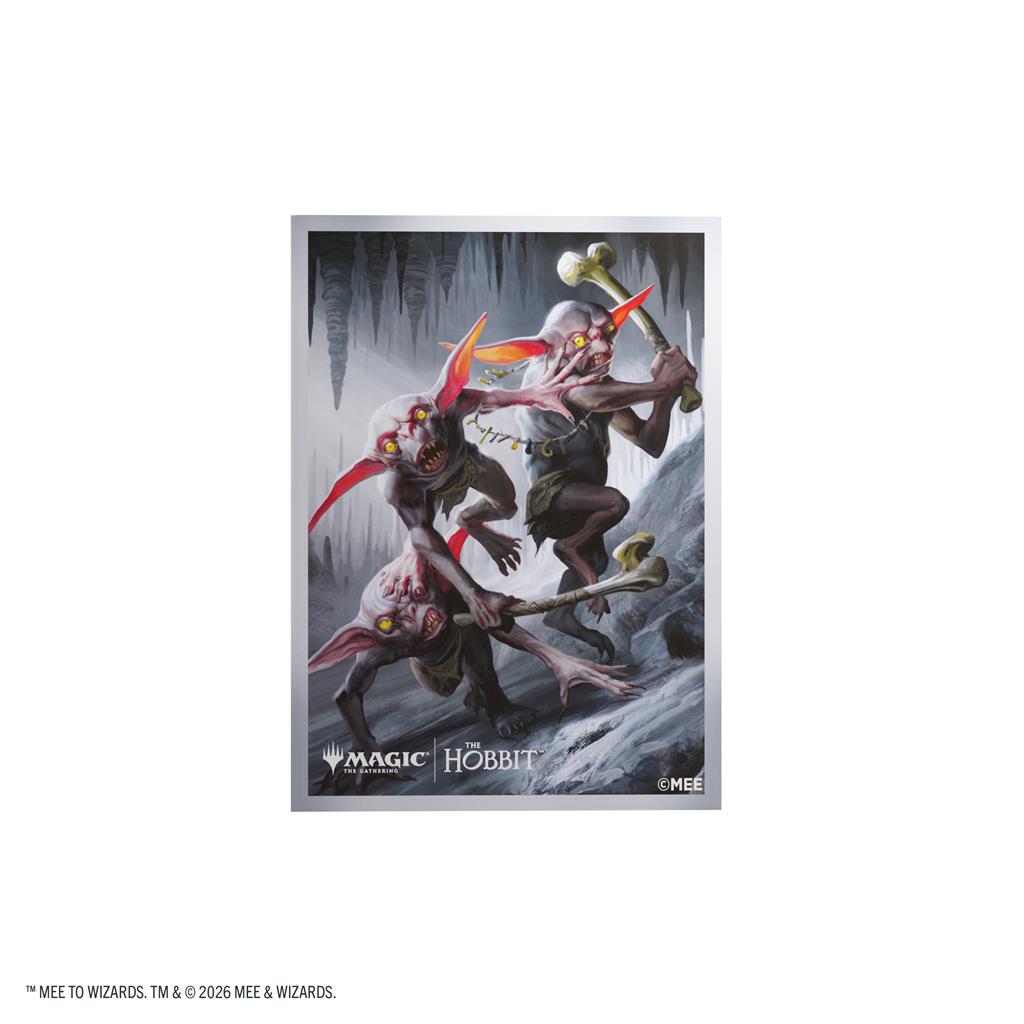 Magic: The Gathering HOB Premium Art Sleeves - Goblin Army Token | 105 Bustine Protettive MTG