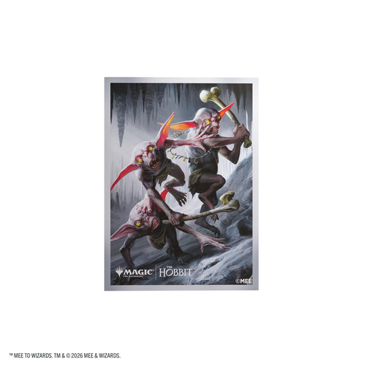 Magic: The Gathering HOB Premium Art Sleeves - Goblin Army Token | 105 Bustine Protettive MTG