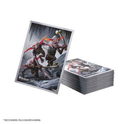 Magic: The Gathering HOB Premium Art Sleeves - Goblin Army Token | 105 Bustine Protettive MTG