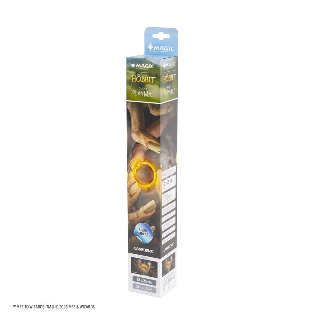 Gamegenic Shiny Playmat Magic: The Gathering – Lo Hobbit Smaug the Golden | Tappetino da Gioco 61x35 cm ENG