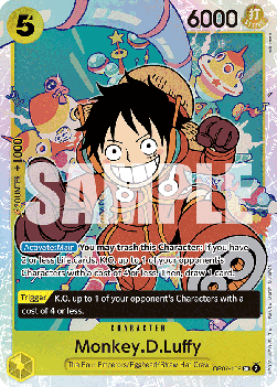 Monkey D Luffy OP07 - 109 V1 [OP07] [Inglese] Super Rare