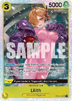 Lilith OP07 - 111 V1 [OP07] [Inglese] Super Rare