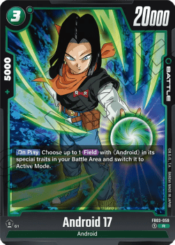 Android 17 FB03 - 059 Fusion World [FB03] [Inglese] Rare