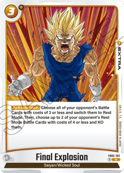 Final Explosion FB03 - 102 Fusion World [FB03] [Inglese] Rare