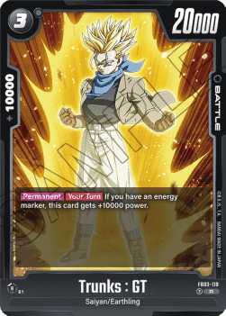 Trunks : GT FB03 - 119 Fusion World [FB03] [Inglese] Rare