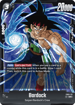 Bardock FB03 - 121 Fusion World V 1 - Super Rare [FB03] [Inglese] Super Rare