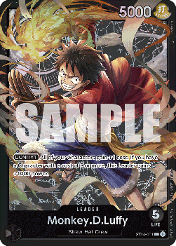 Monkey D Luffy ST14 - 001 [ST-14] [Inglese] Leader