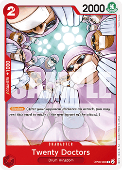 Twenty Doctors OP08 - 003 [OP08] [Inglese] Common