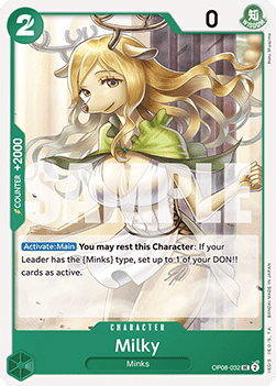 Milky OP08 - 032 [OP08] [Inglese] Uncommon