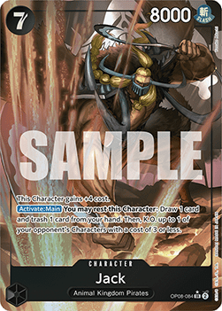 Jack OP08 - 084 V2 [OP08] [Inglese] Alternate Art