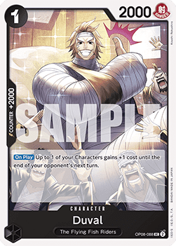 Duval OP08 - 088 [OP08] [Inglese] Uncommon