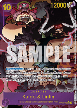 Kaido & Linlin OP08 - 119 V2 [OP08] [Inglese] Alternate Art