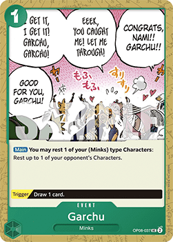 Garchu OP08 - 037 [OP08] [Inglese] Uncommon