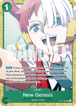 New Genesis ST11 - 004 [ST-16] [Inglese] Super Rare