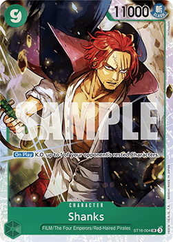 Shanks ST16 - 004 [ST-16] [Inglese] Super Rare