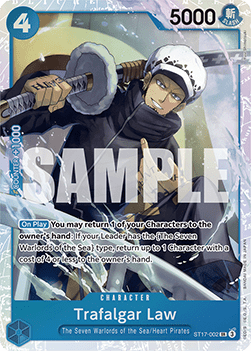 Trafalgar Law ST17 - 002 [ST-17] [Inglese] Super Rare