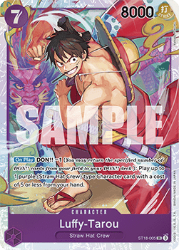 Luffy - Tarou ST18 - 005 [ST-18] [Inglese] Super Rare