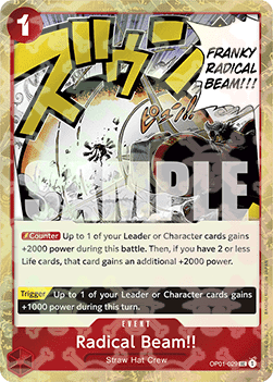 Radical Beam ! ! OP01 - 029 V2 [PRB01] [Inglese] Uncommon