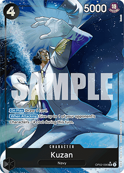Kuzan OP02 - 096 V2 [PRB01] [Inglese] Alternate Art