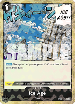Ice Age OP02 - 117 V2 [PRB01] [Inglese] Uncommon