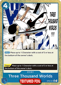 Three Thousand Worlds OP03 - 057 V3 [PRB01] [Inglese] Rare