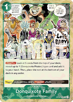 Donquixote Family OP04 - 036 V2 [PRB01] [Inglese] Common