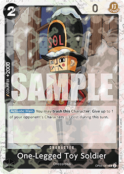 One - Legged Toy Soldier OP05 - 081 V2 [PRB01] [Inglese] Uncommon