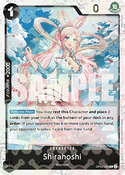 Shirahoshi OP05 - 082 V2 [PRB01] [Inglese] Rare