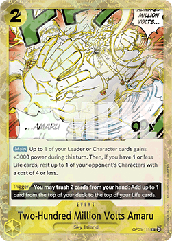 Two - Hundred Million Volts Amaru OP05 - 115 V2 [PRB01] [Inglese] Rare