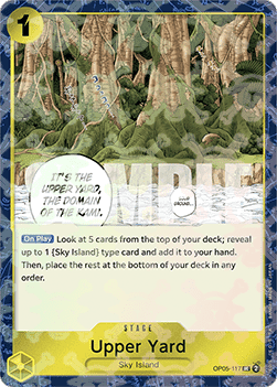 Upper Yard OP05 - 117 V2 [PRB01] [Inglese] Uncommon