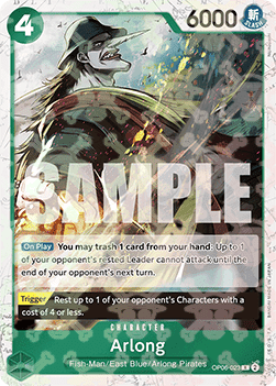 Arlong OP06 - 023 V2 [PRB01] [Inglese] Rare